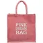 Сумка джутовая S Pink dream bag (30х30х18) (ДЖ2019-4) — 2713398 — 2