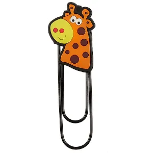 Скрепка-закладка «Жираф», 11 см