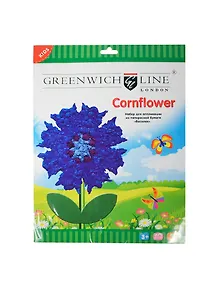 Набор д/творчества Greenwich Line Набор д/аппликац. из папиросной бумаги "Василек" GLfi01