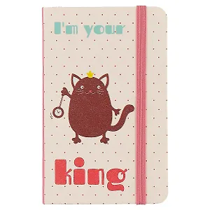 Записная книжка «Meow! I`m your king», 96 листов, А6