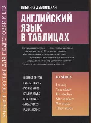 Английский язык в таблицах: учеб. пособие для подгот.к ЕГЭ — 2924229 — 1