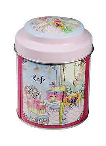 Сувенир Феникс Презент Емкость д/сыпучих продуктов Парижское кафе 8,7*11,5см 680мл