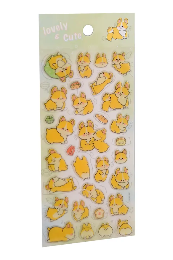 Наклейки  Корги, PVC 2987961 — 2