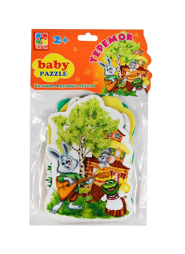 Игровой набор Мягкие пазлы Baby Puzzle Сказки Теремок (VT1106-35) (2+) 2419538 — 1