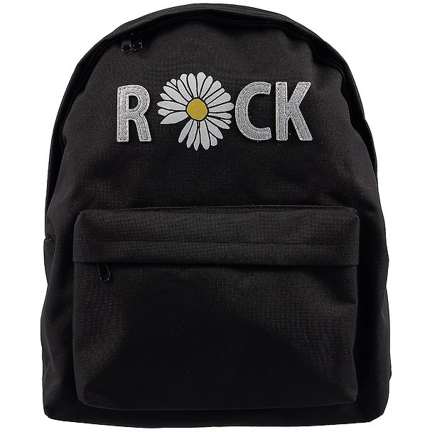 Рюкзак школьный «Rock с ромашкой», 1 отделение, 1 карман, 39 см, полиэстер, Centrum 2895982 — 1