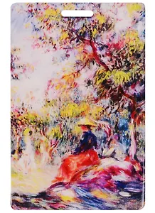 Чехол для карточек Пьер Огюст Ренуар Пейзаж с женщиной