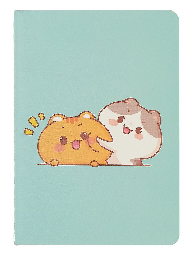 Записная книжка «Kawaii. Котики» А7, 30 листов в клетку, сшивка, Be positive 3008345 — 1