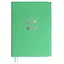 Ежедневник дат. 2025г. А6+ 128л 134х189 "Сафьян" зеленый, мягк.переплет, тисн.фольгой, метал.уголки, офсет, ляссе — 3054605 — 1