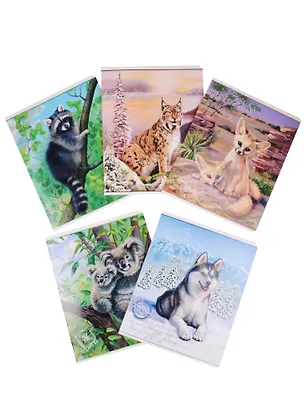 Тетрадь в клетку Феникс+, "Дикий мир", 48 листов 243879