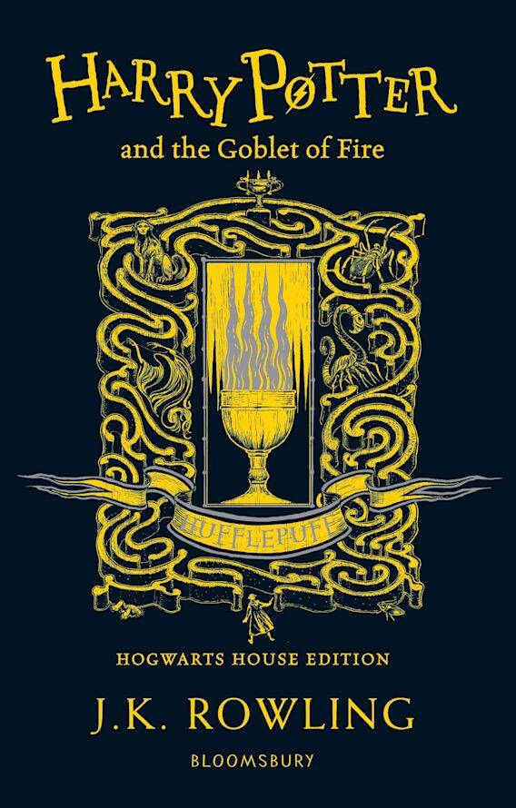 Обложка: Harry Potter and the Goblet of Fire Hufflepuff