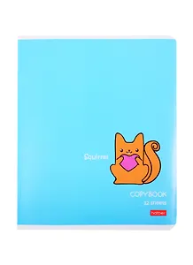 Тетрадь в клетку Hatber, "Мечтатели", 12 листов, в ассортименте