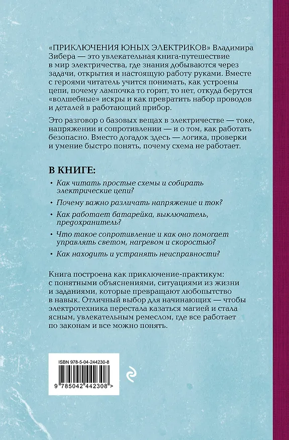 Книга Приключения юных электриков. Рассказы о тайнах электричества (Владимир Зибер) — 2