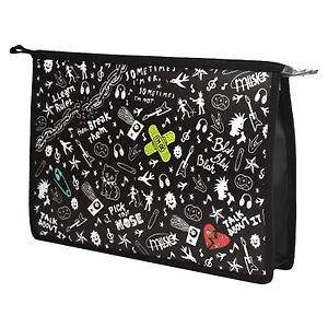 Папка для тетрадей А4 "Candy Cat" 33*23*10см пластик, молния, дно с расширением, инд.уп.