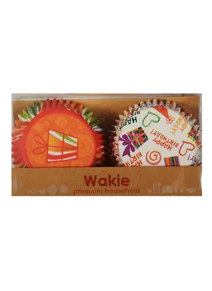 Формочки под кексы (48 шт) happy birthday (11-02260-5) 2494228