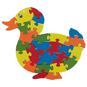 Деревянные пазлы-фигуры Утка 26эл.
