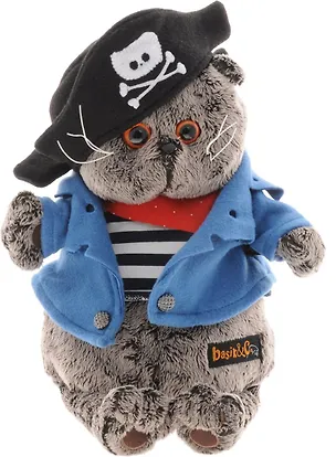 Игрушка мягкая Budi Basa, Басик - пират 25см 2534667