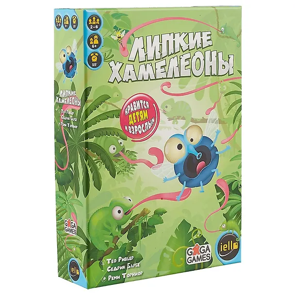Настольная игра GaGa games, Липкие Хамелеоны (GG130) 2686171 — 1