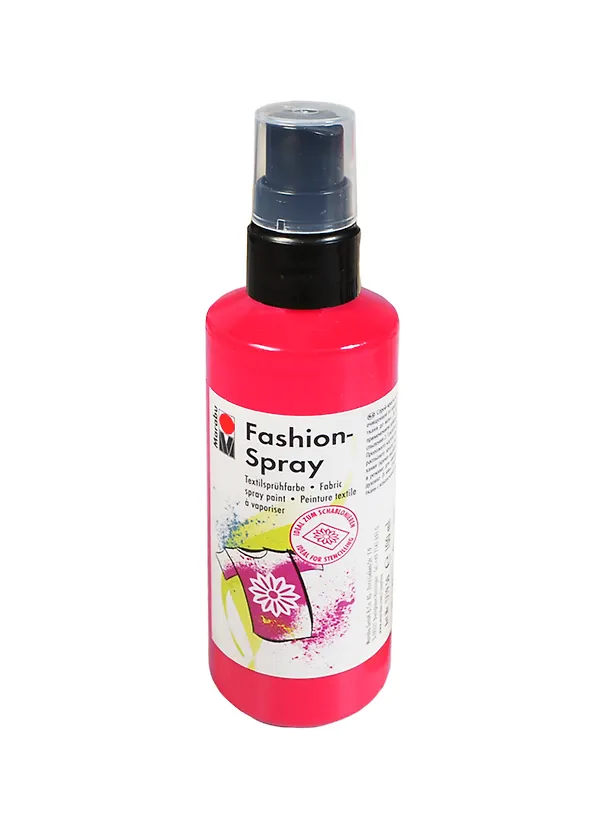 Краска-спрей по ткани Marabu-Fashion Spray цв. 005 Малина (171950005) (100мл) 2418751 — 1
