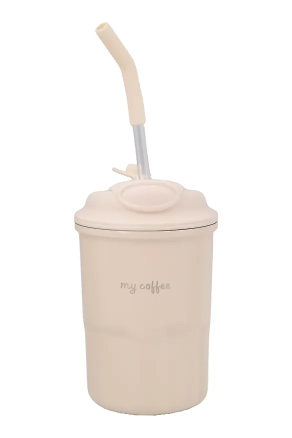 Термостакан My Coffee (пластик/металл) (450мл) 3088916 — 8
