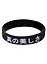 Браслет Аниме Лицо и иероглифы (черный) (силикон) (20,2 см) — 2923859 — 3