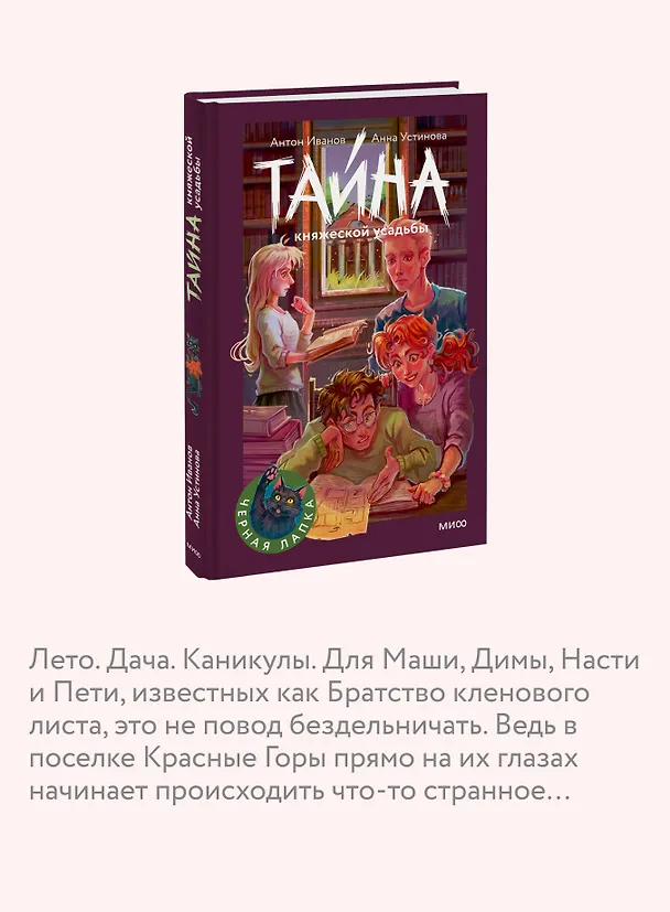 Книга Тайна княжеской усадьбы (Антон Иванов, Анна Устинова) — 8