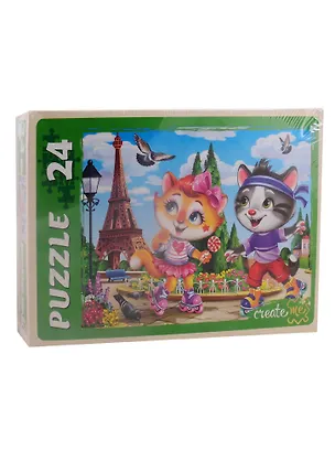 Пазл История котов Рыжий кот Макси-пазлы 24 элемента ПУ24-7186 2794792