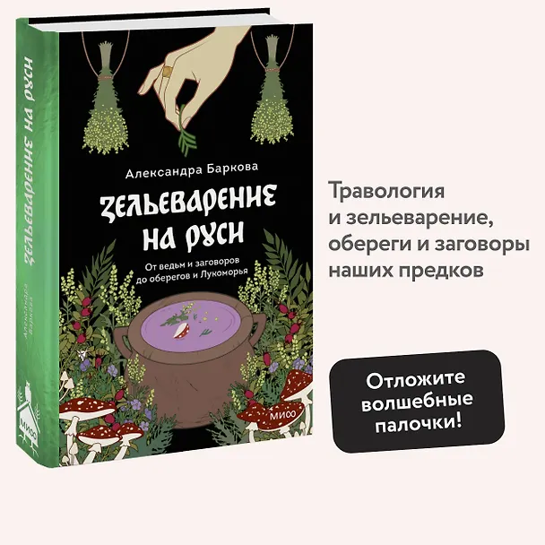 Книга Зельеварение на Руси. От ведьм и заговоров до оберегов и Лукоморья (Александра Баркова) — 6