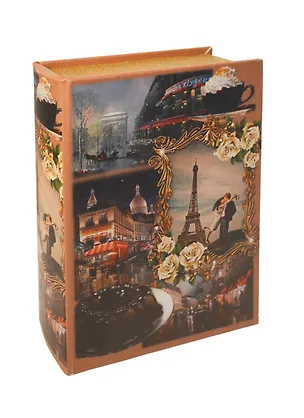 Шкатулка-книга с кодовым замком (27х18х7) (393483) 2399740