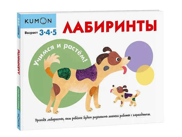 Книга Учимся и растём! Лабиринты (KUMON) — 2