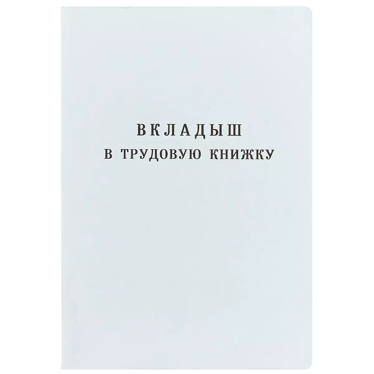 Вкладыш в трудовую книжку, Гознак (221941) купить по низкой цене в  интернет-магазине «Читай-город»