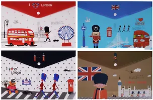 Папка-конверт А4 на кнопке "Лондон" 243348