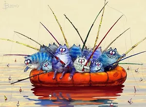 Открытка одинарная Артель Зенюк Р. 16*11см 1037