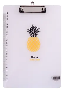 Планшет А4 "Фрукты" пластик, ассорти