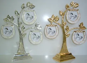 Набор из 3-х фоторамок (5х5) Подковы (16х5х21) (2 вида) (622093)