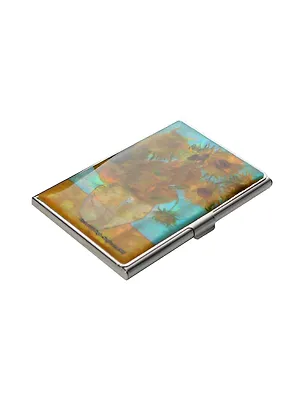 Визитница металлическая инкрустированная перламутром (UHIL-46A) 2434198