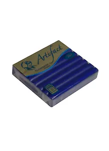 Набор для творчества Пластика (пластилин отверждаемый) брус 56гр,Ультрамариновый классический 689