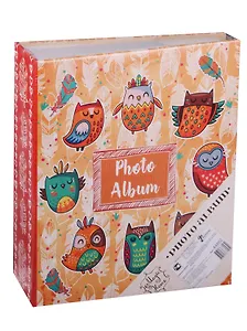 Фотоальбом магнитный 50 листов Милые совы (44862)