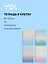 Тетрадь 80 листов в клетку "Sparkling" на спирали, в ассортименте, Yoi — 3078538 — 1