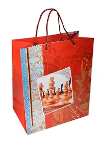 Пакет подарочный бумажный А4 26,4*35,5 ламинат, универ. /муж.тематика, ассорти AB, Арт-Дизайн