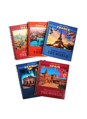 Тетрадь в клетку Unnika, "Путешествия", 80 листов, в ассортименте 236371