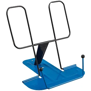 Подставка для книг "Глобус", металлическая, синяя