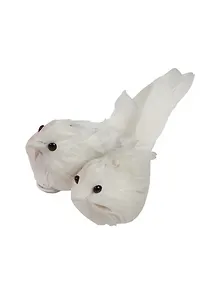 ХОББИ И ТЫ Украшение БЕЛЫЕ ПТИЧКИ 2 шт/уп