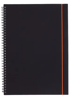 Тетрадь А4 80 листов, клетка, "Favorite Black. No 1" спираль 3090692