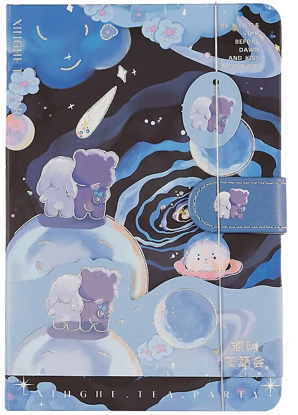Книга для записей «Cosmic», А5, 100 листов, линованная, с магнитной застежкой 2980645 — 1