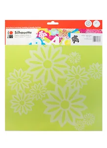 Трафарет-силуэт Marabu 006 Дикие цветы (028900006) (30х30см)