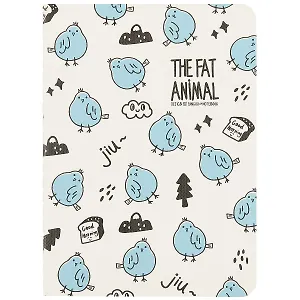 Записная книжка «Fat animals», 24 листа, А6