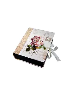 Коробка подарочная "Книга" 14,5*21,5*6,2см, картон, декор бантик, Вейксинг