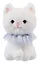 Мягкая игрушка Котик с воротником (белый) (23см) (12-81223-202604_11) — 3162935 — 1