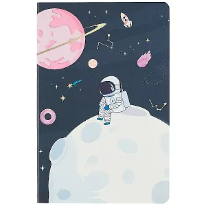 Тетрадь в клетку Kairui, Planets` dance, 32 листа, в ассортименте
