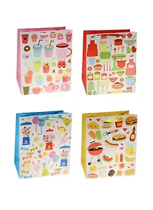 Пакет подарочный бумажный А4 26*32*12.5 "Delicious", нейтр., мат. ламинат, Kairui